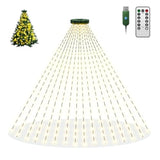 Christmas Tree Lights With Remote, 6.6Ft 400 Led Usb Plug In Fairy Xmas Light For 5-7Ft Tree,Timer Waterproof Dimmable 8