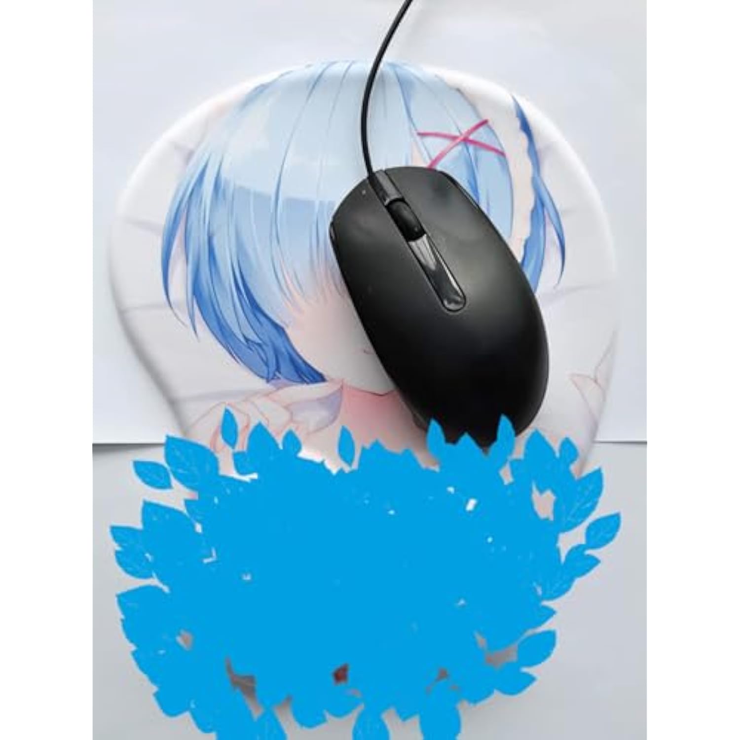 3D Annie Ergonomic Soft Silicone Cartoon Girl Mousepad Wrist Support Computer Mousepads