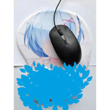 3D Annie Ergonomic Soft Silicone Cartoon Girl Mousepad Wrist Support Computer Mousepads