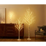 Lighted Birch Twig Tree With Fairy Lights 4Ft 200 Led Lights For Indoor Outdoor Home Christmas Holiday Decoration