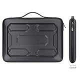 13.3 Inch Laptop Sleeve With Handle Shockproof Computer Bag Waterproof Eva Protective Carrying Case For 13-13.3 Inch Notebooks/13 Macbook Air/Macbook Pro Retina/Dell Xps 13/Samsung/Hp, Black