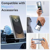 Shield Magnetic Case For Samsung Galaxy S25 Ultra–Compatible With Magsafe, [13Ft Mil-Grade Drop Protection], Durable Anodized Shockproof Aluminum Frame Slim Samsung S25 Ultra Case, Iridescent