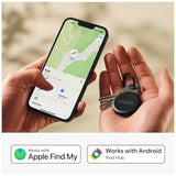 Loop - Rechargeable Bluetooth Tracker For Key And Pocket Location, Compatible With Apple Or Google, Call Your Phone & Out Of Range Alerts For Android