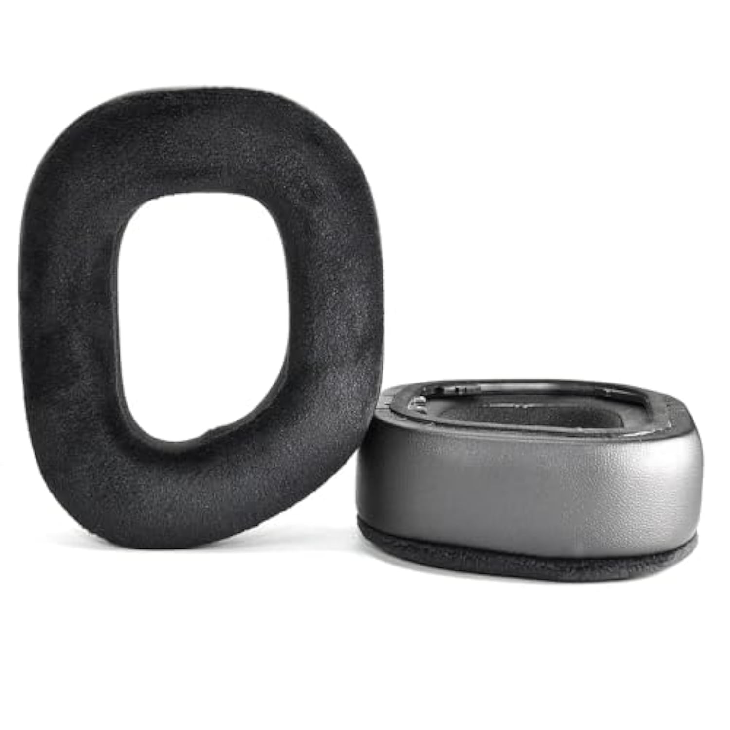 Replacement HS80 RGB EarPads for Corsair HS80 RGB Wireless Headphones Soft Memory Foam Ear Cushion Earmuffs Cover Cup, Protein Leather Earpad, Repair Part