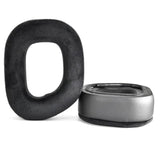 Replacement HS80 RGB EarPads for Corsair HS80 RGB Wireless Headphones Soft Memory Foam Ear Cushion Earmuffs Cover Cup, Protein Leather Earpad, Repair Part