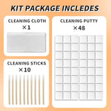 Cleaning Putty For Airpods, Phone Cleaning Kit, Remove Ear Wax&Dirt&Gunk From Device'S Small Crevices, For Airpod Cleaner Kit For Airpods Charging Case/Headphones/Phone/Electronics