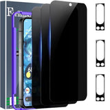 Google Pixel 8 Pro Privacy Screen Protector 3-Pack with Camera Lens Protector