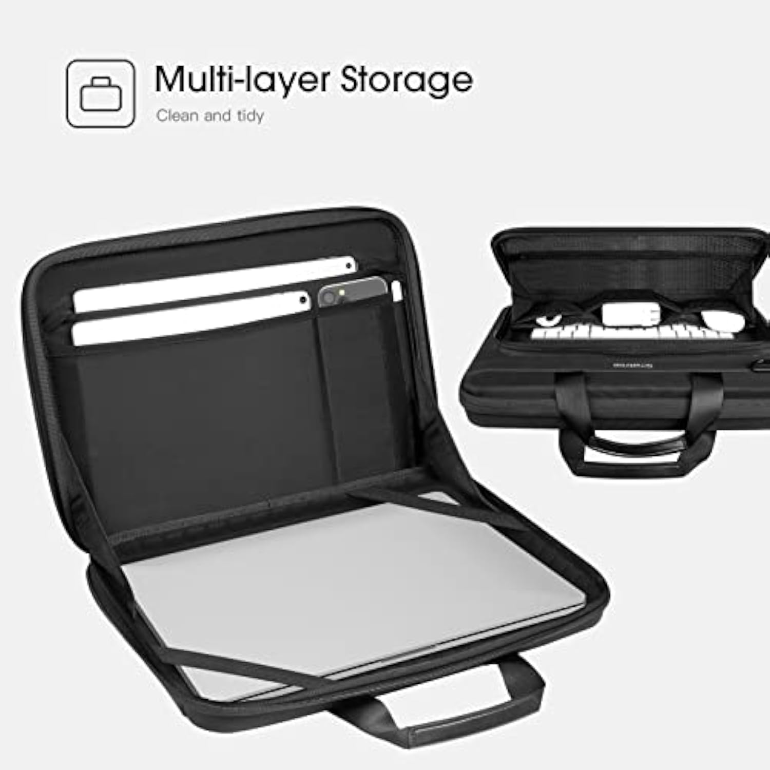Smatree 17-18 inch Hard Laptop Case for Alienware 18 Area-51/M17, ASUS ROG Strix G18/SCAR 18 2025/2024, Acer Predator Helios 18/Neo 18, MSI GT75 Titan/Lenovo Legion/Acer Predator Triton