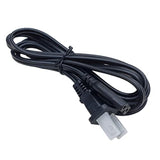 6Ft 2 Prong Power Cord - [Ul] Polarized Power Cord Nema1-15P To Iec-C7 - Replacement Figure-8 Ac Power Cable Compatible With Vizio Led-Hdtv D-E-M-Series, Sewing Machine, Soundbar - 6-Feet