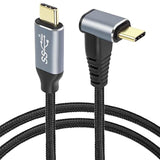 1M Right Angle Usb C To Usb C Cable,90 Degree 10Gbps 4K@60Hz Pd 100W Usb3.1 Ge