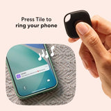 Tile - Bluetooth Tracker, Keys Finder And Item Locator For Keys, Bags And More. Phone Finder. Both Ios And Android Compatible. 2-Pack (Black/White)