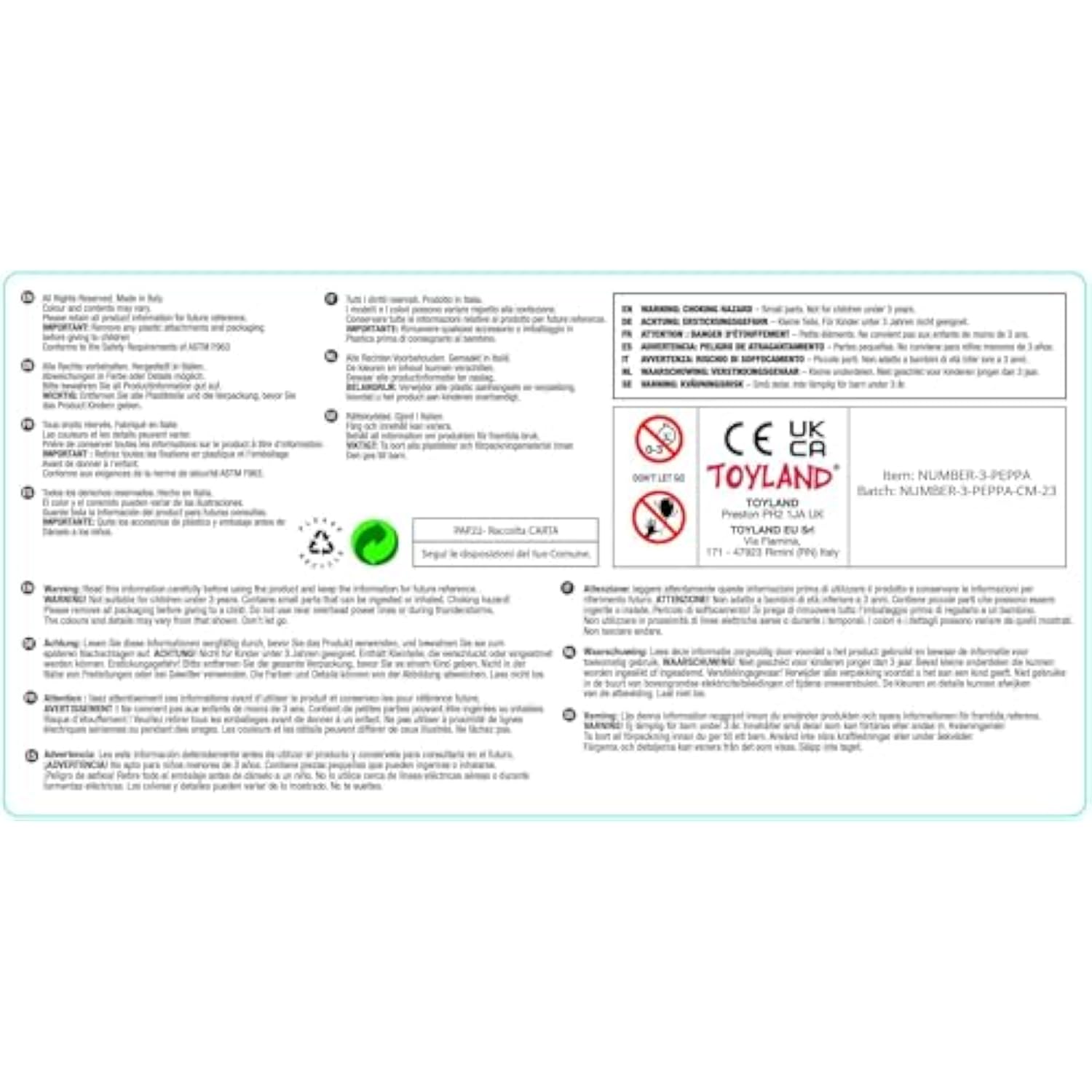 66Cm (26") Peppa Pig, George & Friends Number Foil Balloon - Kids Party Balloons - Number 1-6 Available