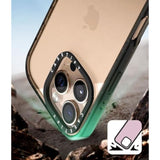 Impact Iphone 14 Plus Case [4X Military Grade Drop Tested / 8.2Ft Drop Protection] - Bright Spring Flowers - Glossy Black