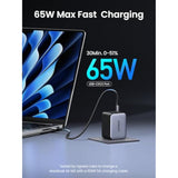 UGREEN 65W USB C Charger Nexode X Series, 3-Port PPS Ultra Compact Fast GaN Foldable Wall Charger for MacBook Pro/Air, iPhone 16/15, iPad Pro, Galaxy S24/S23, Pixel 8, Steam Deck
