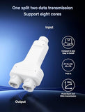 Ip67 Waterproof Poe Extender Poe Splitter 1 In 2 Out Extender 100M Extension 10/100Mbps Ethernet Outdoor Poe Repeater For Ip Camera Plug And Play