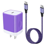 Type C Charger 20W Super Fast Usb C Charger Block With 6Ft Android Phone Chargers Cable Fast Charging For Samsung Galaxy Z Flip 7 6 5 4 3/Z Fold 7 6 5 4 3/S24/S23/S22/A14/A13/A03S/S21/A32,Google Pixel