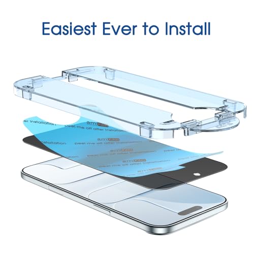 OneTouch Privacy Screen Protector for iPhone Air 17 6.5'' + Camera Lens Protector