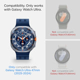 Spigen Tempered Glass Screen Protector [GlasTR EZ FIT] designed for Galaxy Watch Ultra - 2 Pack