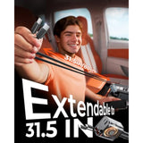 [Upgraded Smaller] Retractable Car Charger Usb C?With Dual Type C Cables?, 4 In 1 69W Fast Usb C Car Adapter, Car Accessories Car Phone Charger For Iphone 16/15, Ipad, Samsung Galaxy, Pixel