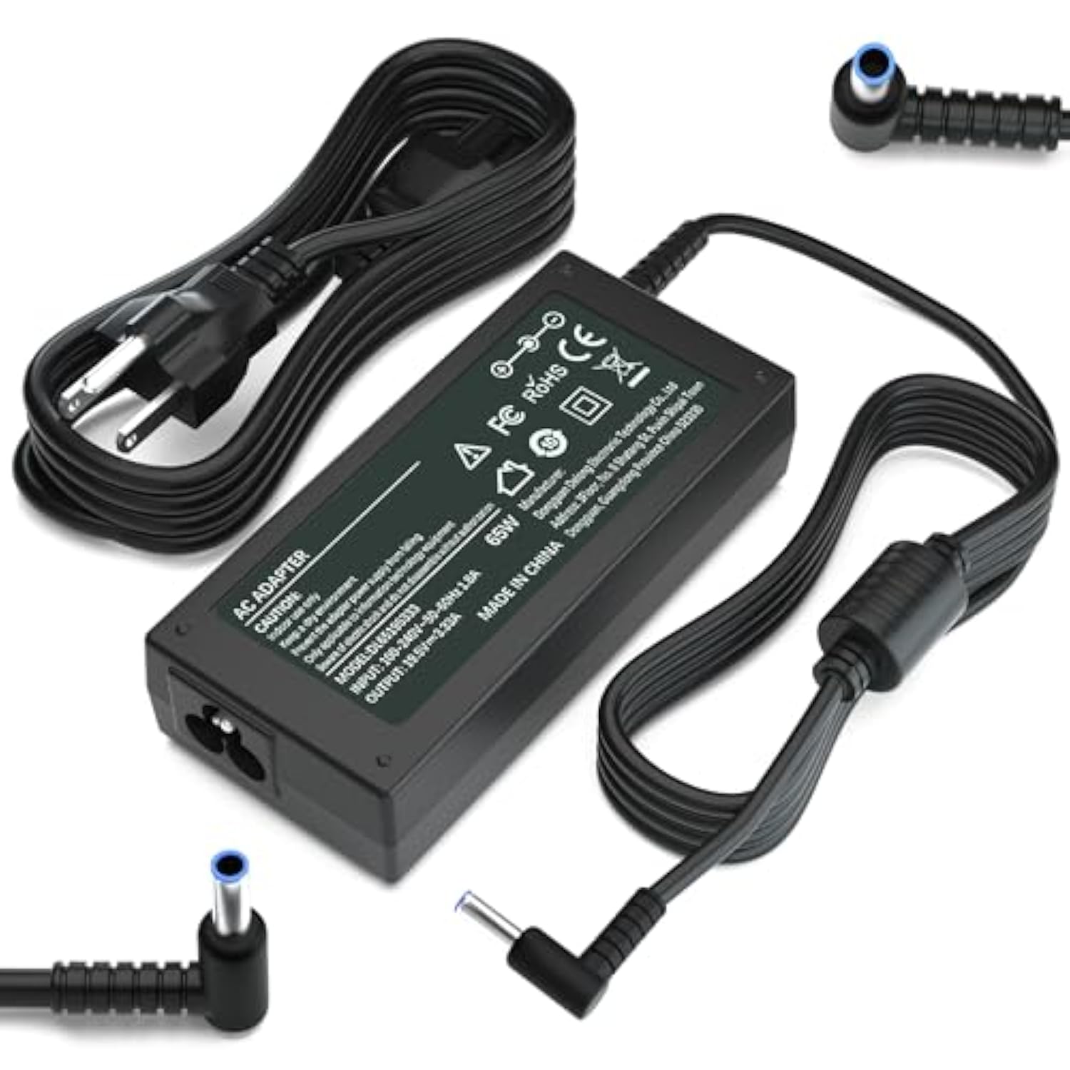 19.5V 3.33A Envy Charger, Laptop Charger For Hp Envy 13 15 17 X360 15-1039Wm 1