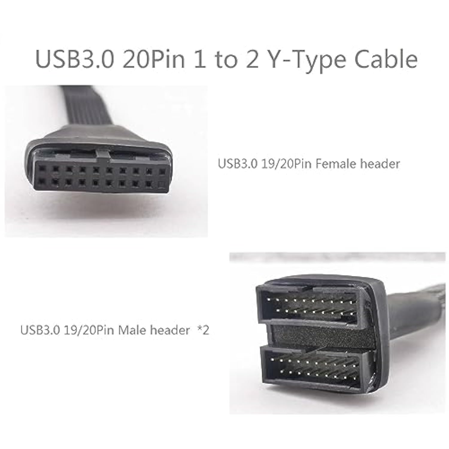 Usb 3.0 Header Splitter Extension Cable,Computer Internal Motherboard Usb 3.0