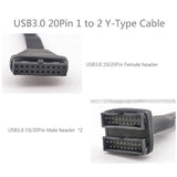 Usb 3.0 Header Splitter Extension Cable,Computer Internal Motherboard Usb 3.0