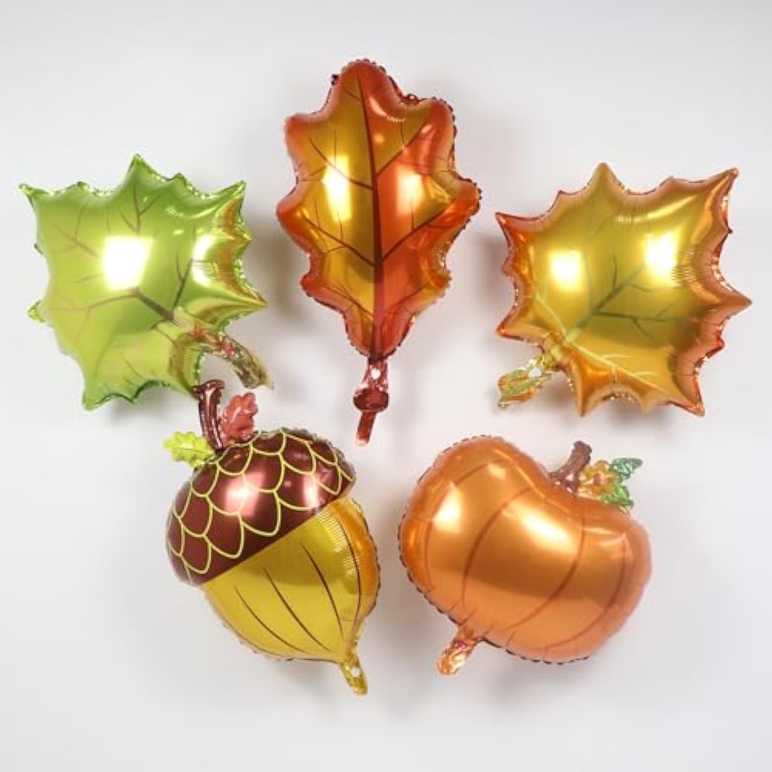 Thanksgiving Balloon Arch Kit: Pumpkin Maple Leaf Fall Party Decor