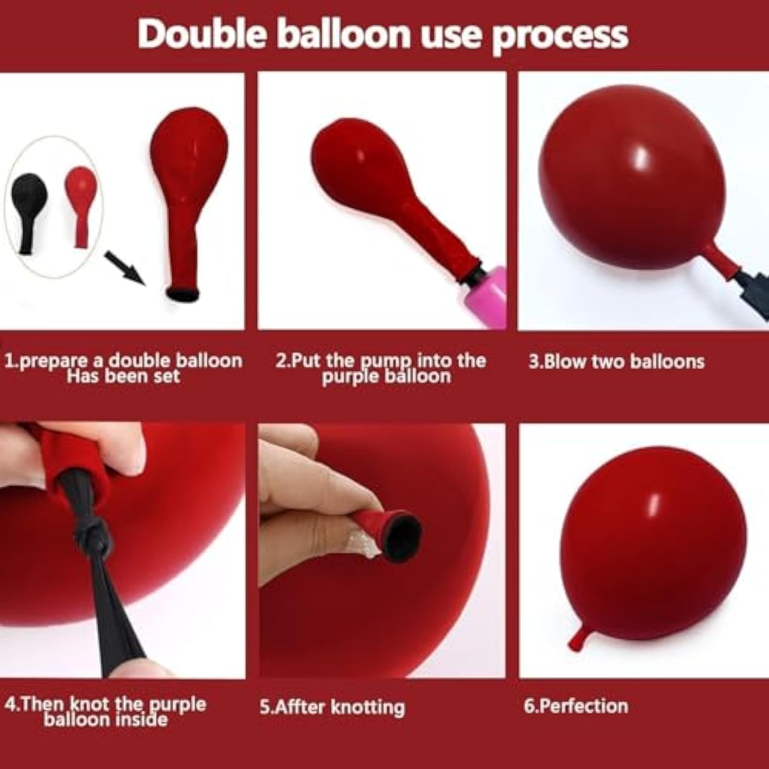 Red Balloon Arch Kit: Western Wedding, Birthday, Party Decor