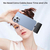 [2 Pack]Mini Portable Charger For Iphone 5200Mah,20W Pd Fast Charging Power Bank For Iphone, Ultra-Compact Battery Pack Travel Portable Phone Charger Compatible With Iphone 14 13 12 11 X 8 7 6 Series