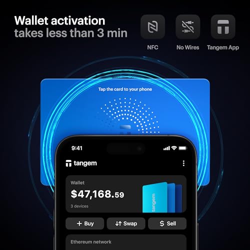 Wallet Pack Of 3 - Secure Crypto Wallet - Trusted Cold Storage For Bitcoin, Ethereum, Nft'S & More Coins - 100% Offline Hardware (Electric Night/Hyperblue)