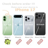 White Golden Marble 2 in 1 Phone Case for iPhone 17 6.3 Inch