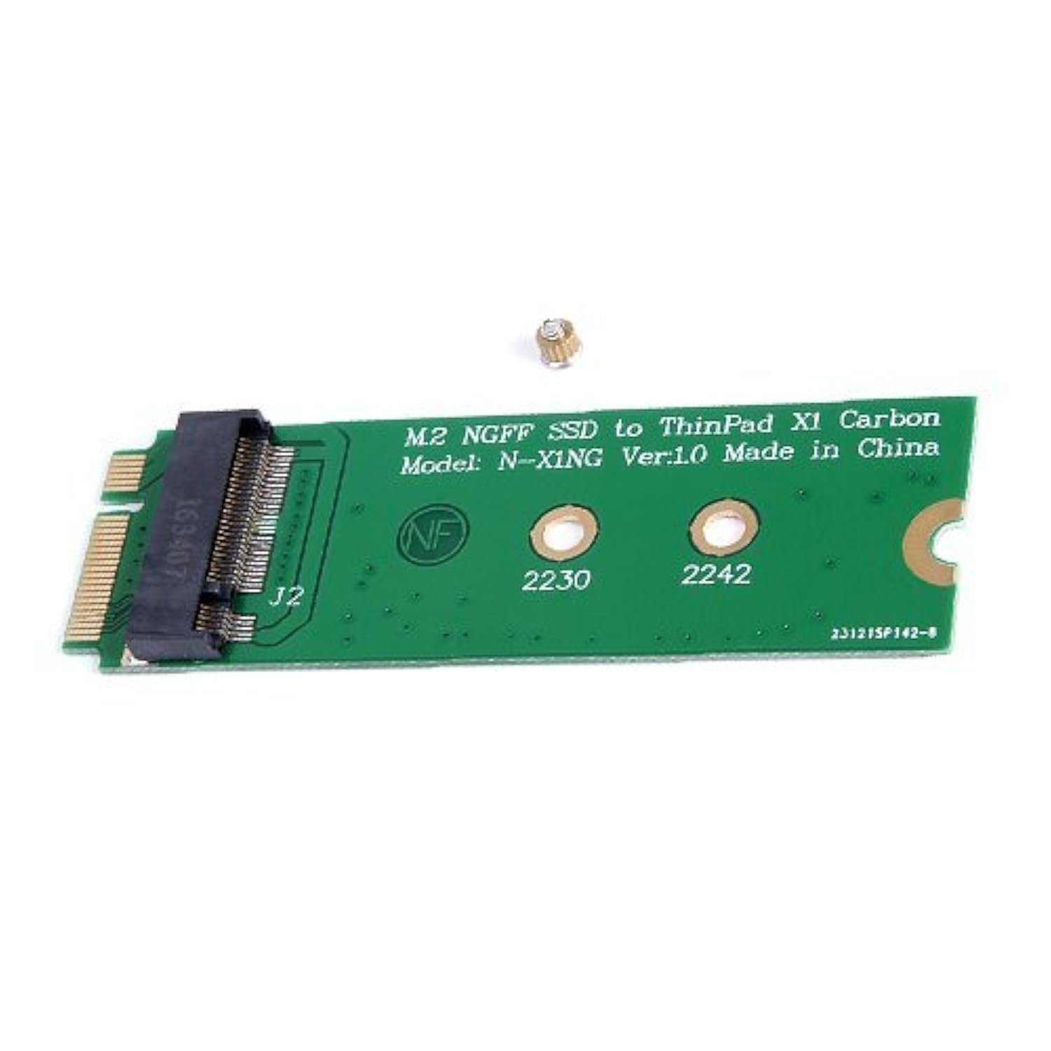M.2 Ngff Sata Ssd To 2013 X1 Carbon Ultrabook Adapter Converter Card, Ssd Repl