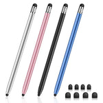Stylus For Touch Screens, 4-Pack Stylus Pens High Sensitivity & Precision Capacitive Stylus For Iphone/Ipad Pro/Tablets/Samsung/Galaxy/Pc……