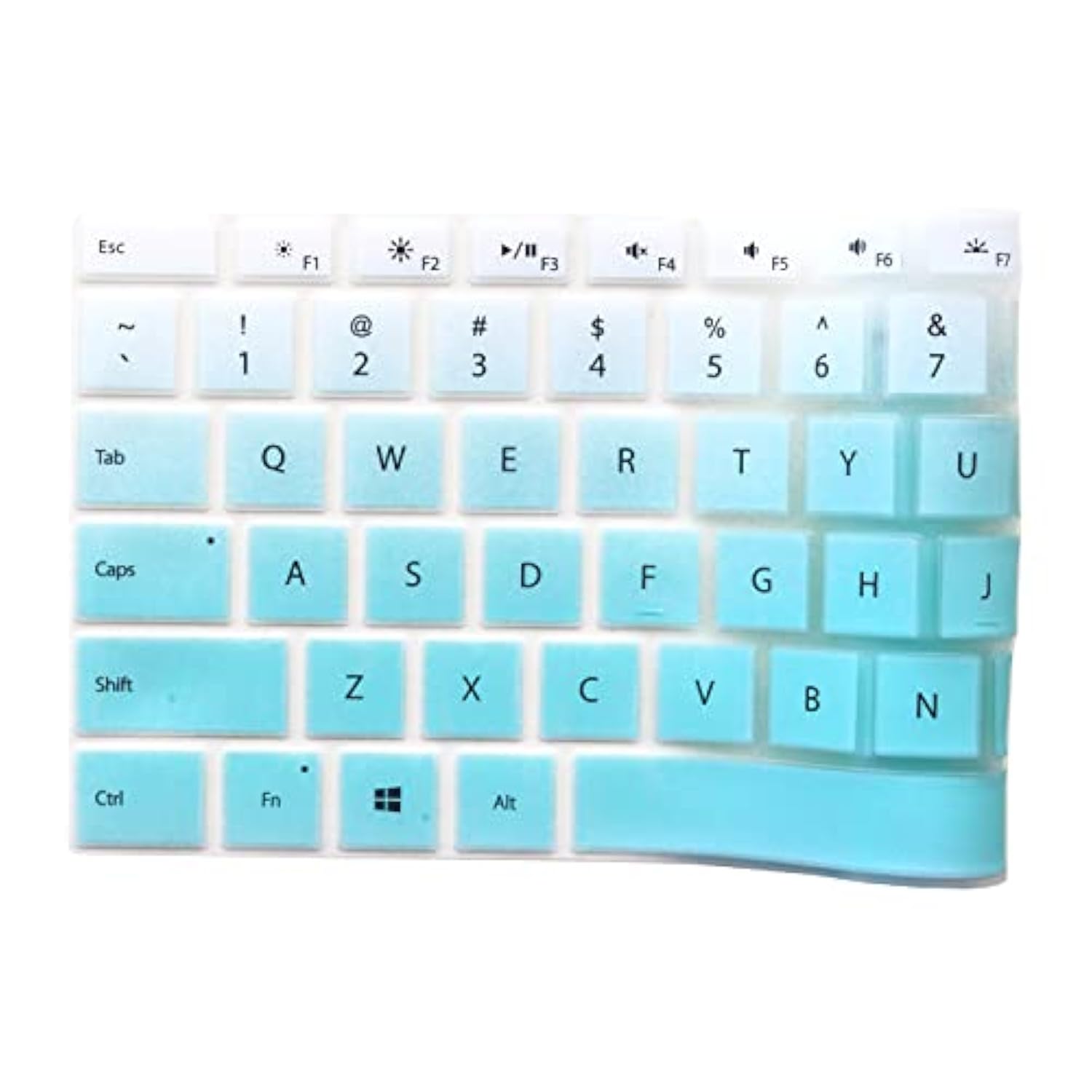 Silicone Keyboard Cover Skin Compatible With Microsoft Surface Pro X/Pro 8 / P