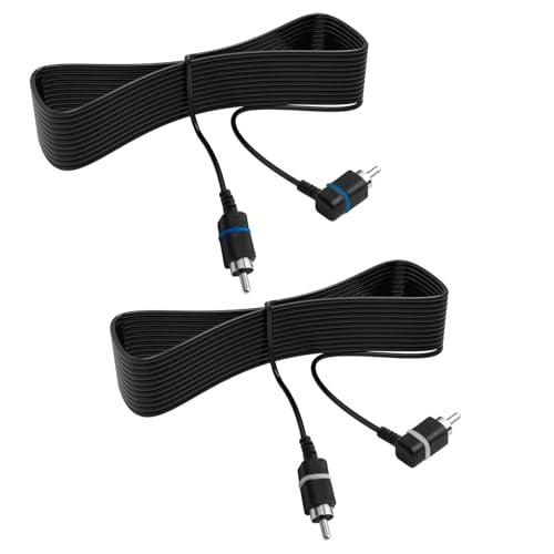 2Pcs Satellite Speaker Cable 26.2Ft Surround Sound Wire Compatible with Vizio V51 M51 SB3651 SB36514 SB4051 SB4251 Satellite Speaker?Blue+White?