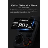 Hohem iSteady M6 Gimbal Stabilizer for Smartphone, 3-Axis Cell Phone Stabilizer Built-in OLED Display 400g Payload Reverse Charging Android and iPhone Gimbal with Inception Motion Timelapse