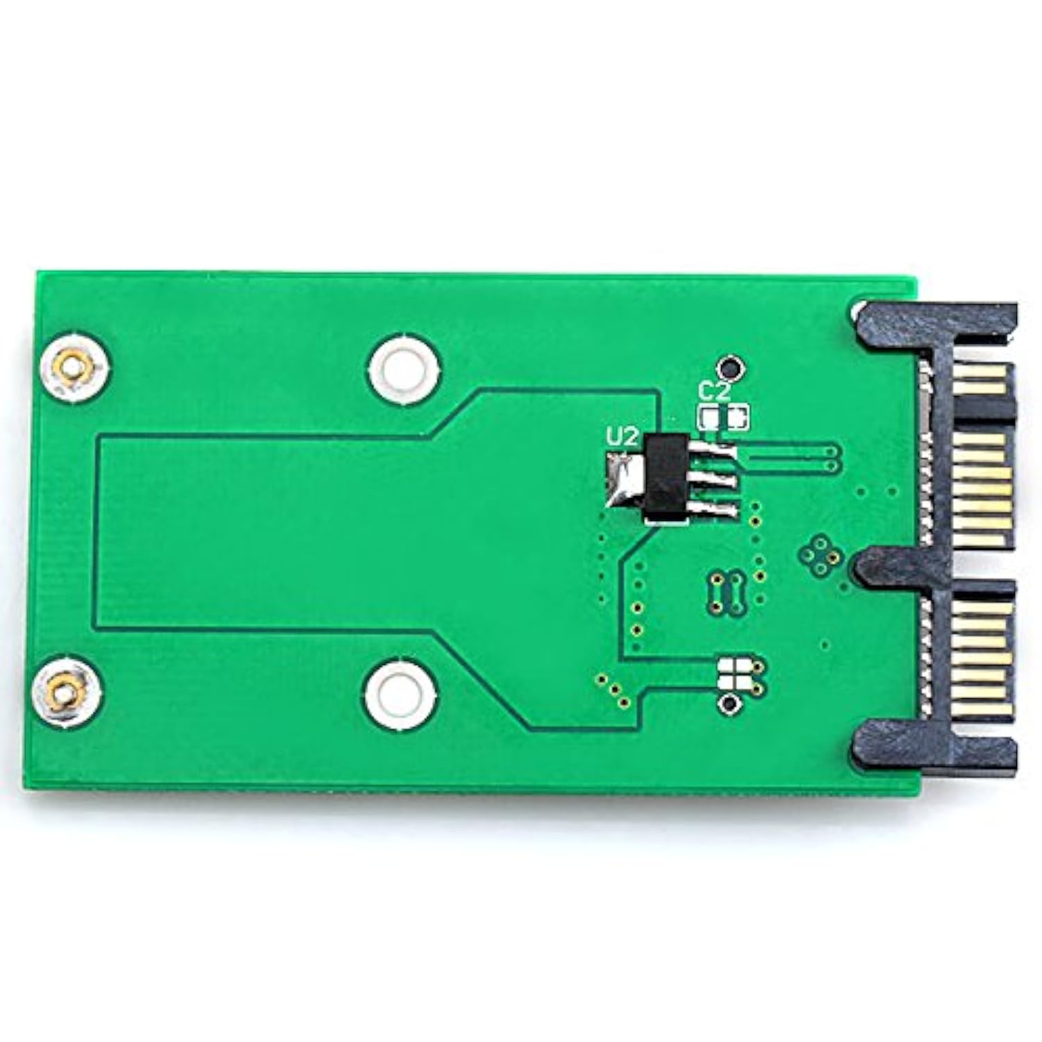 Cy Mini Pci-E Msata Ssd To 1.8" Micro Sata 16Pin Hard Disk Pcba Converter Adap