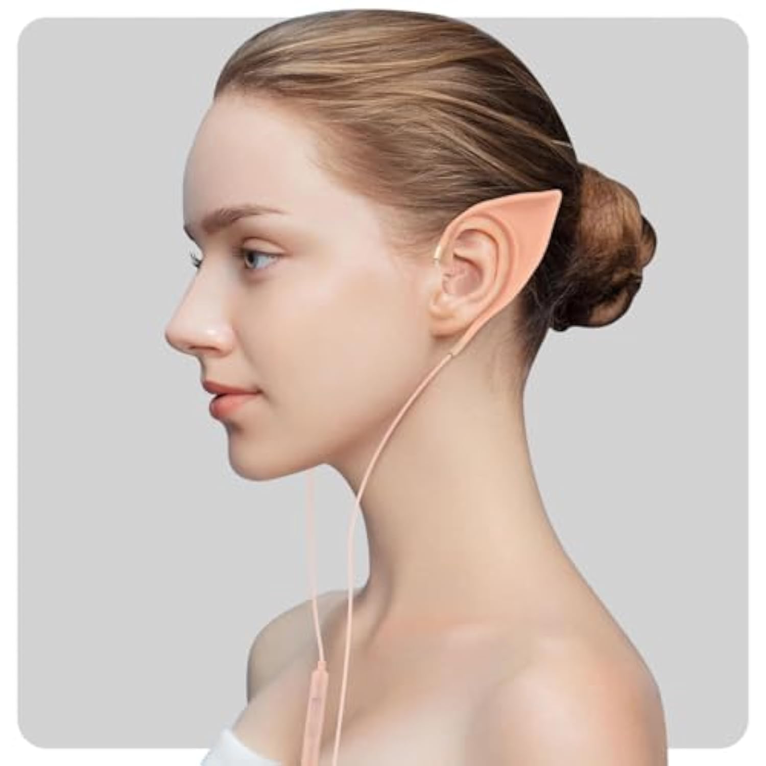 Elf Usb C In-Ear Headphones For Children – Elegant Design Of Elf Ears Type C E