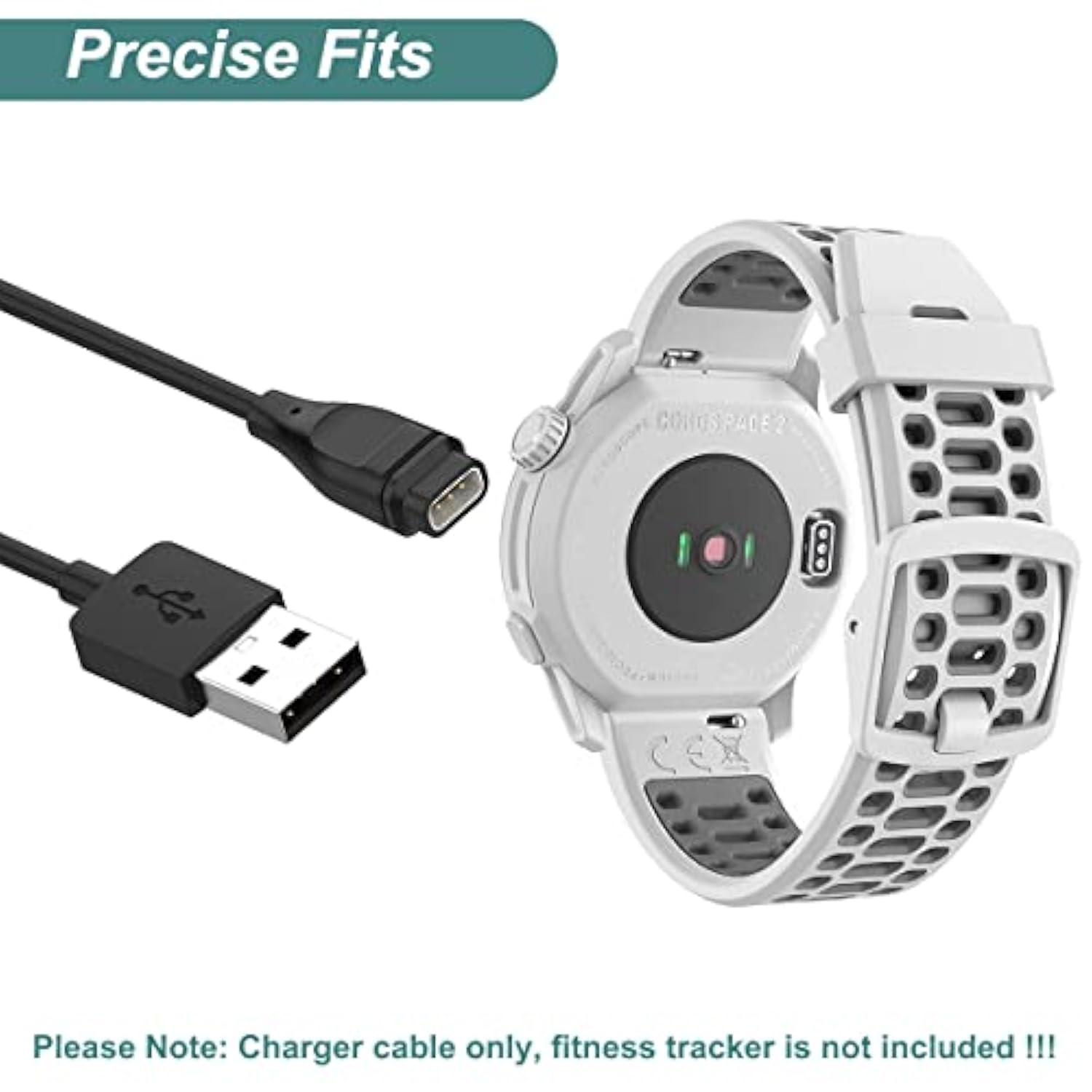 Charger For Coros Pace 2, Apex, Apex Pro, Vertix, Vertix 2, Replacement Chargi