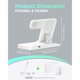Wireless Charger Charging Station: 3 In 1 Charger Stand For Apple Multiple Devices Product For Iphone 16 15 14 Pro Max 13 12 11 For Watch 10 9 8 7 6 5 4 3 2 Se & Ultra For Airpods 4 3 2 Pro