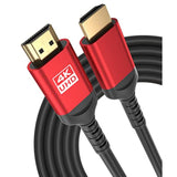 4K Long Hdmi Cable 50 Ft 15M, 50Ft Hdmi Cable In-Wall Cl3 Rated(Hdr10 8/10Bit