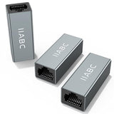 Rj45 Coupler, Ethernet Coupler 3 Pack, In Line Coupler For Cat7/Cat6/Cat5E/Cat