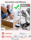 Bluetooth Thermal Label Printer, 241Bt 4X6 Wireless Shipping Label Printer For Small Business, Pink Labels Printers For Shipping Package, Compatible With Iphone, Android, Shopify, Usps
