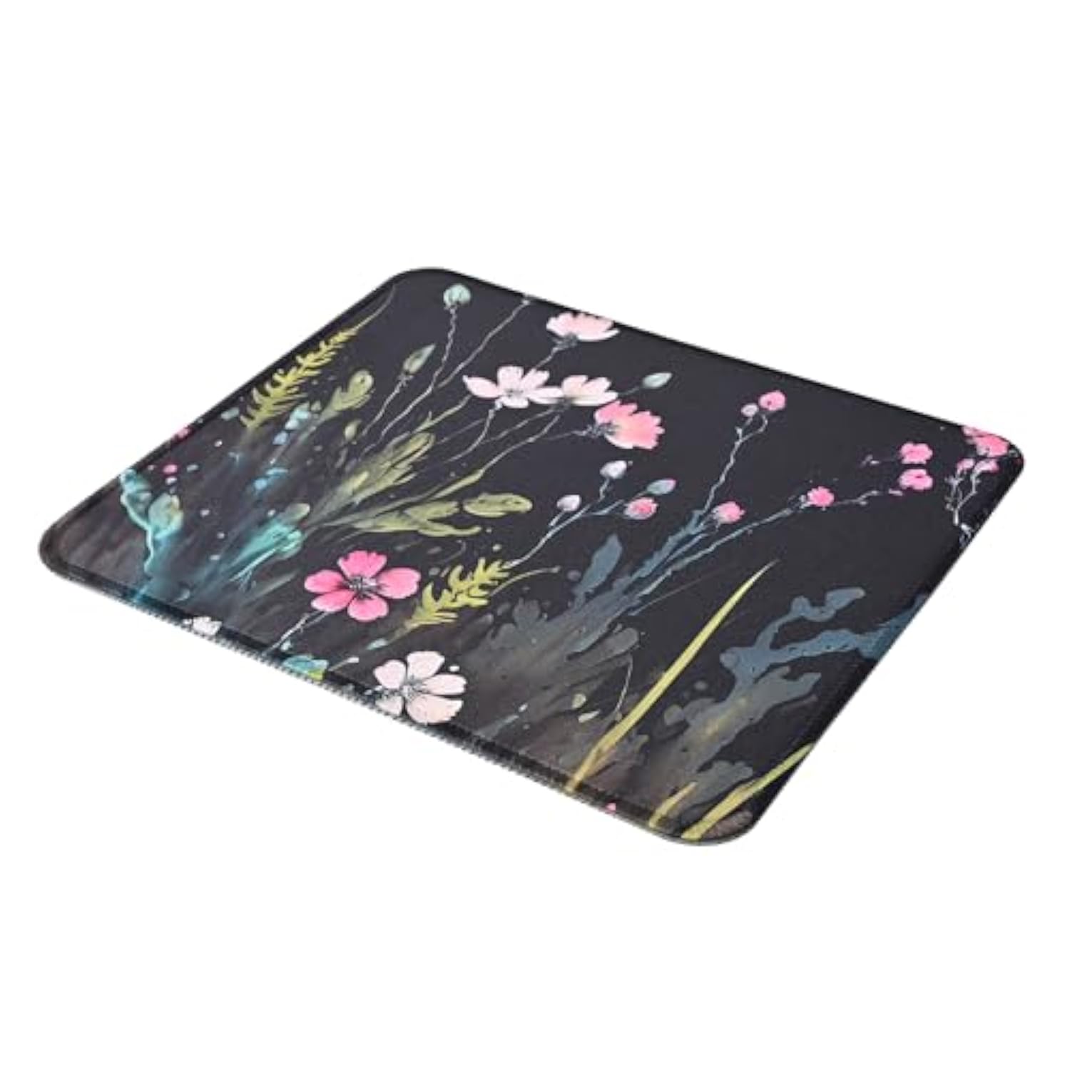Flowers And Plants Mouse Pad,Cute Square Mousepad,9.5 X 7.9 Inch Waterproof Non-Slip Rubber Mouse Pad For Home, Office,For Wireless Mouse,Gaming Mouse Pads.(Flower)