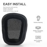 G933 Mesh Fabric Ear Pads And Headband Replacement Ear Cushions Compatible With Logitech G933 G935 G633 Headphones Comfort Memory Foam Earmuffs Replacement Earpads Ear Cups Cover Repair Parts (Black)