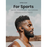 Bone Conduction Headphones Bluetooth, Wireless Headset Waterproof Open Ear Bon