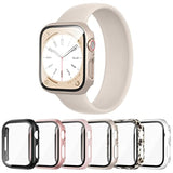 6 Pack Case For Watch 40Mm Se/Series 6/5/4 With Built-In Tempered Glass Screen Protector, Overall Full Protective Bumper Pc Cover