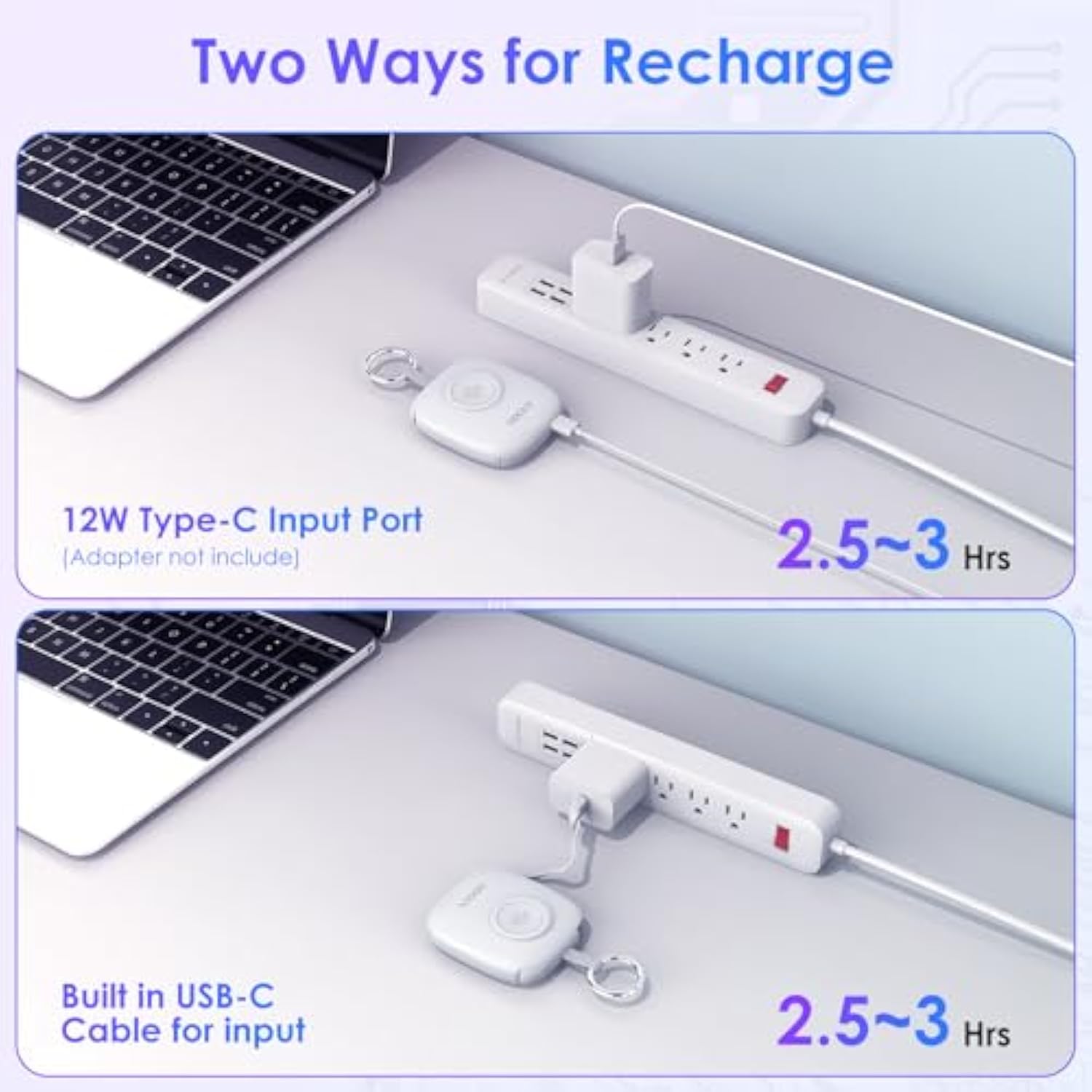 Small Portable Charger 5000Mah,Iwatch Wireless Charger Mini Power Bank With Built-In Cable,Travel Keychain Charger For Apple Watch 9/Ultra2/8/Ultra/7/6/Se/5/4/3, Iphone 15/14/13/12/11,Android Phone