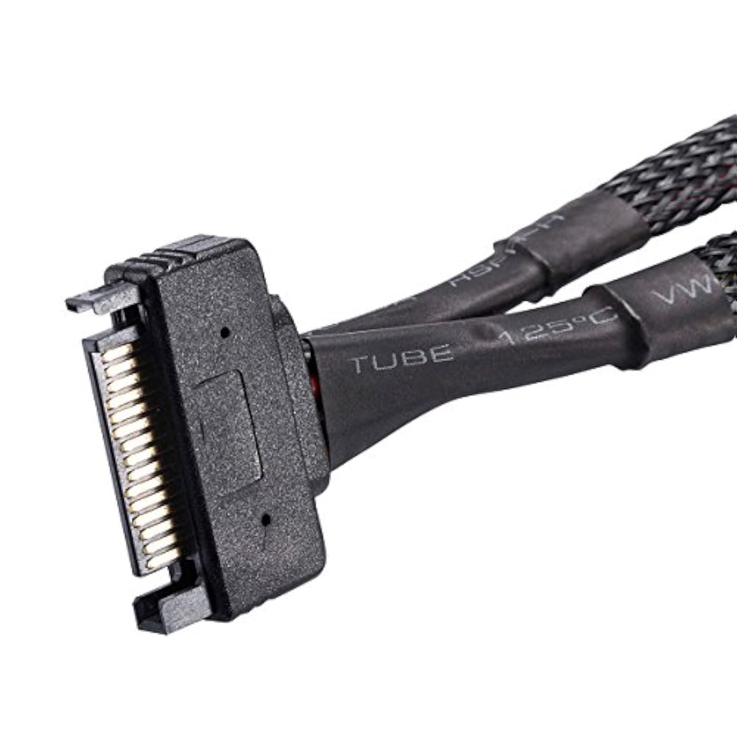 Sata Power Splitter Cable (2 Pack) Ssd Power Cable Hdd Power Cable Hard Drive