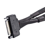 Sata Power Splitter Cable (2 Pack) Ssd Power Cable Hdd Power Cable Hard Drive